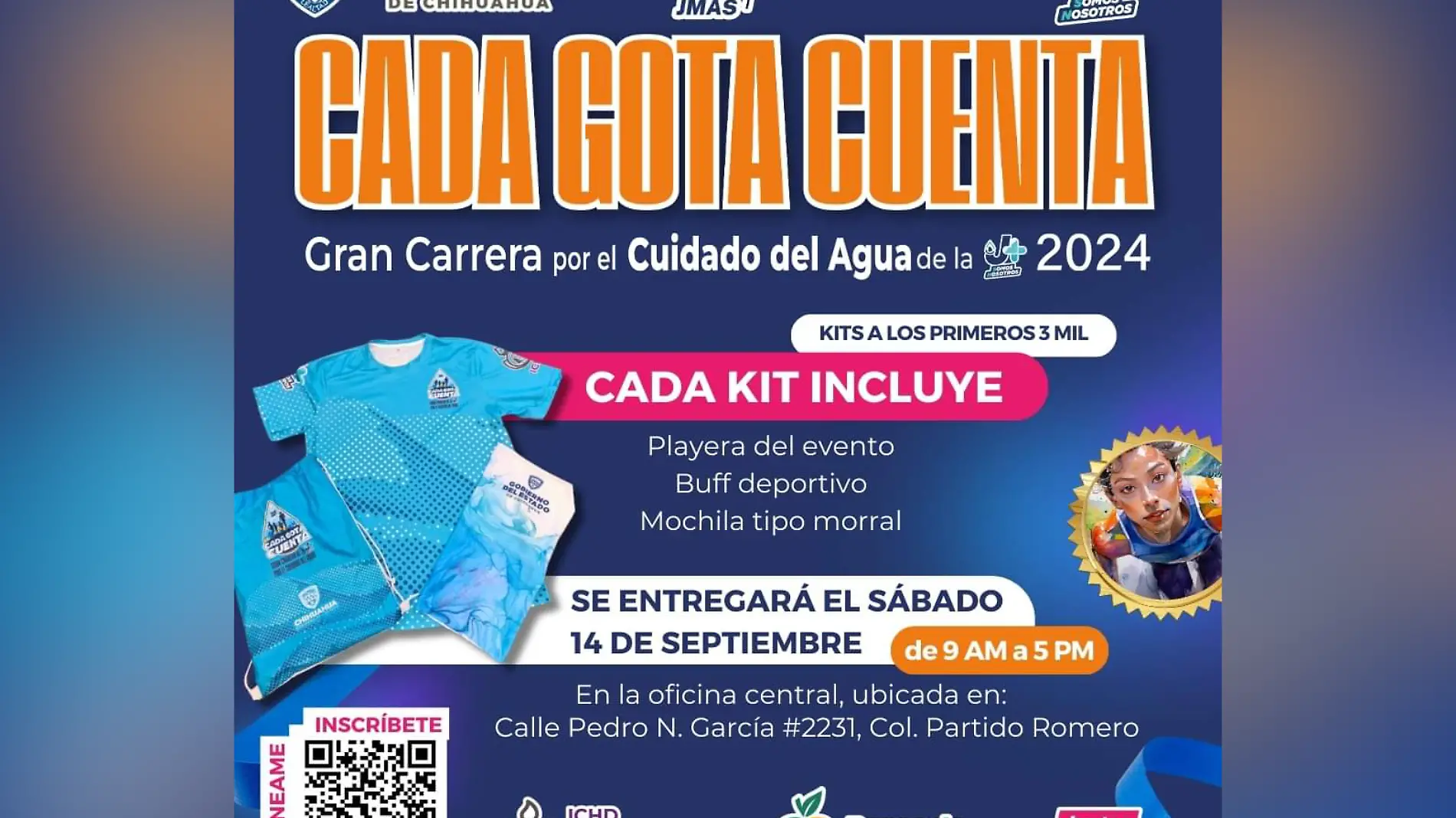 Carrera cada gota cuenta